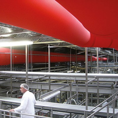Textile air distribution systems